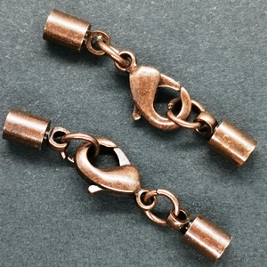 Antique Copper Clasps